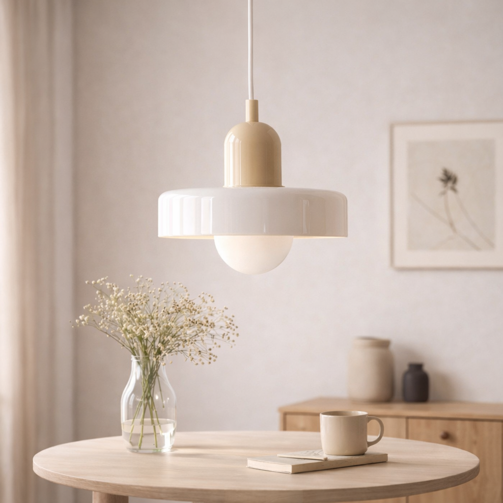 The Xylo Nordic Coloured Glass Pendant Ceiling Light