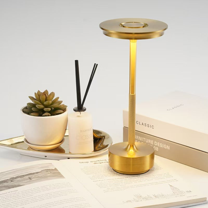 The Lumivra Rechargeable Touch Table Lamp
