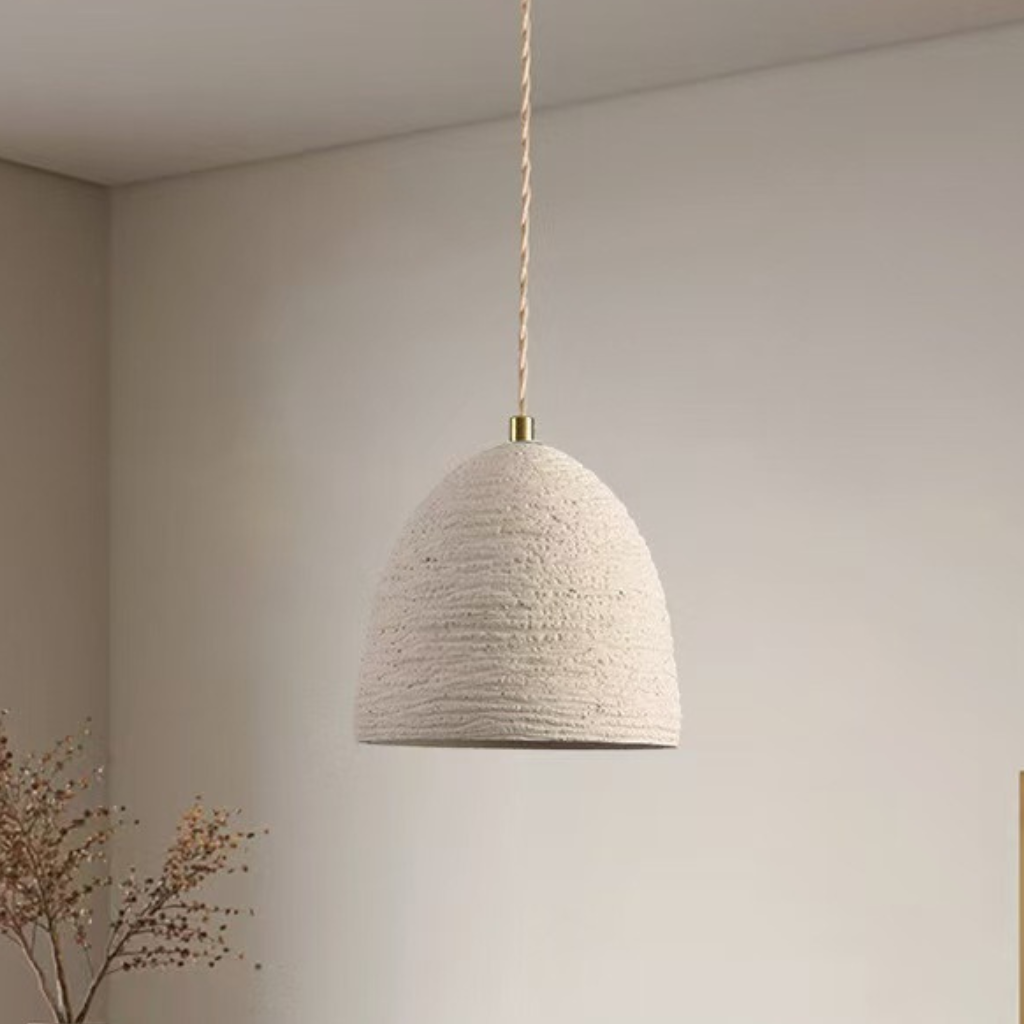 The Cemix Nordic Micro Cement LED Pendant Lamp