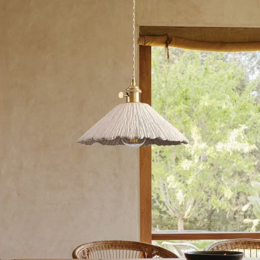 The Cemix Nordic Micro Cement LED Pendant Lamp