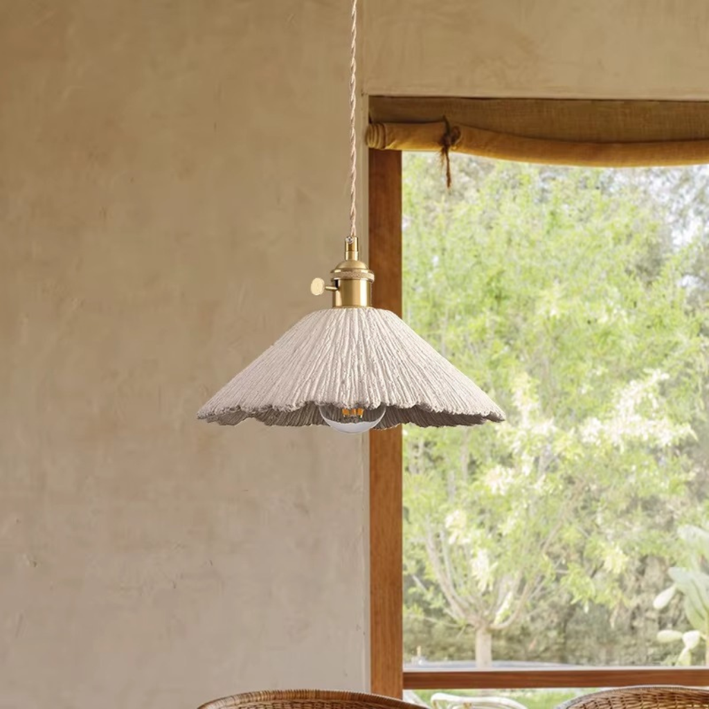 The Cemix Nordic Micro Cement LED Pendant Lamp
