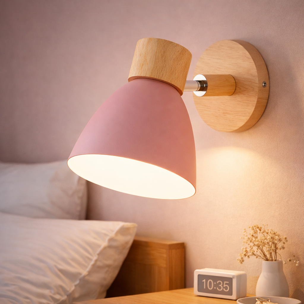 The Macrix Macaron LED Modern Wall Lamp