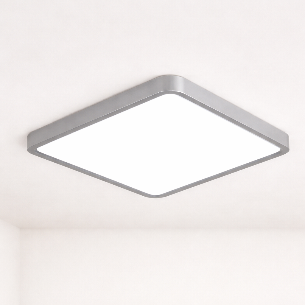 The Eurox Minimalist Square LED Ceiling Light