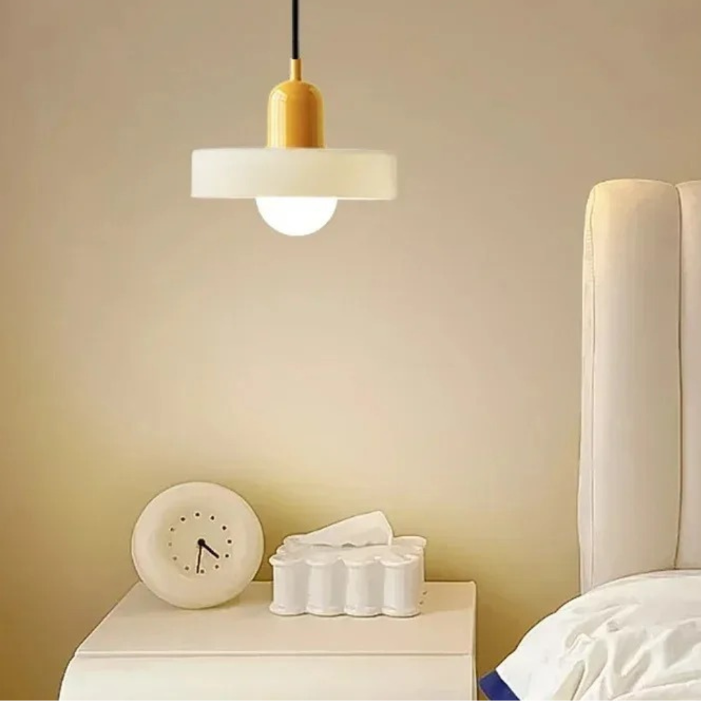 The Baurox Nordic Glass Bauhaus Pendant Light