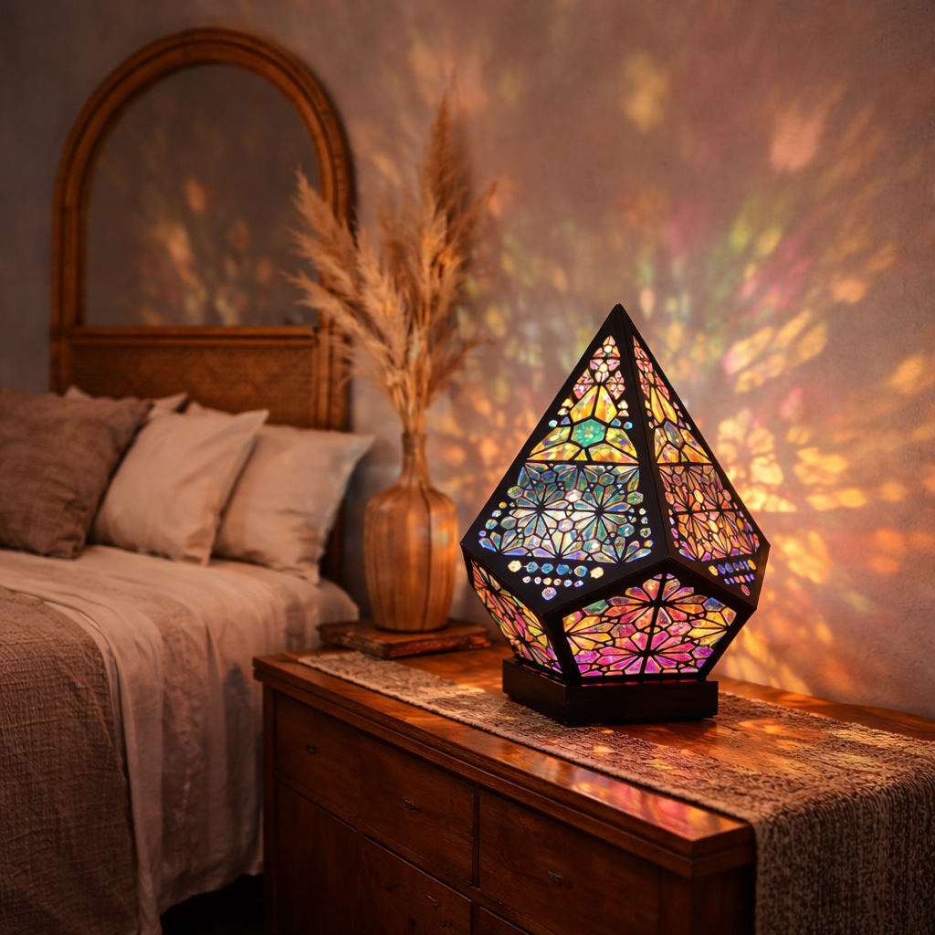 The Bohex LED Projection Atmosphere Night Lamp