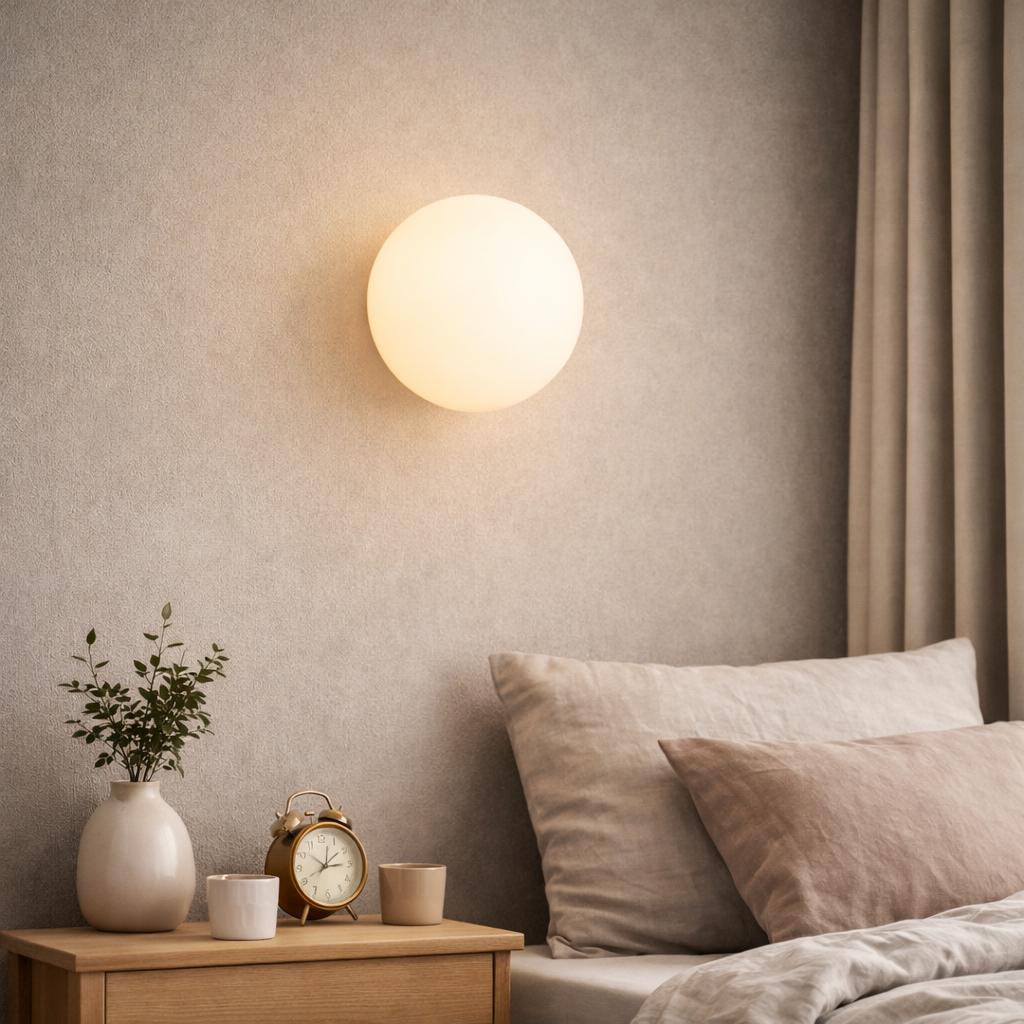 The Milvex Bauhaus Glass Wall Lamp