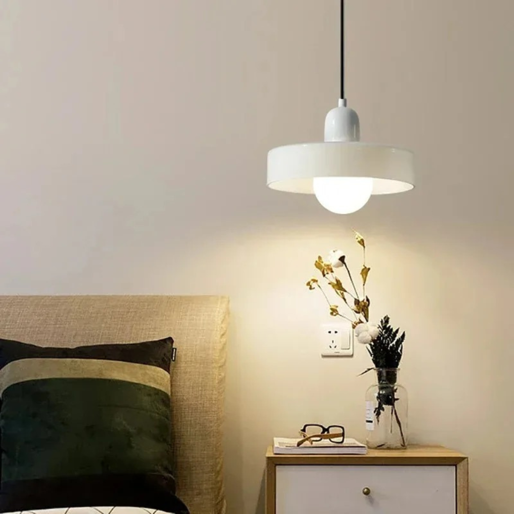 The Baurox Nordic Glass Bauhaus Pendant Light