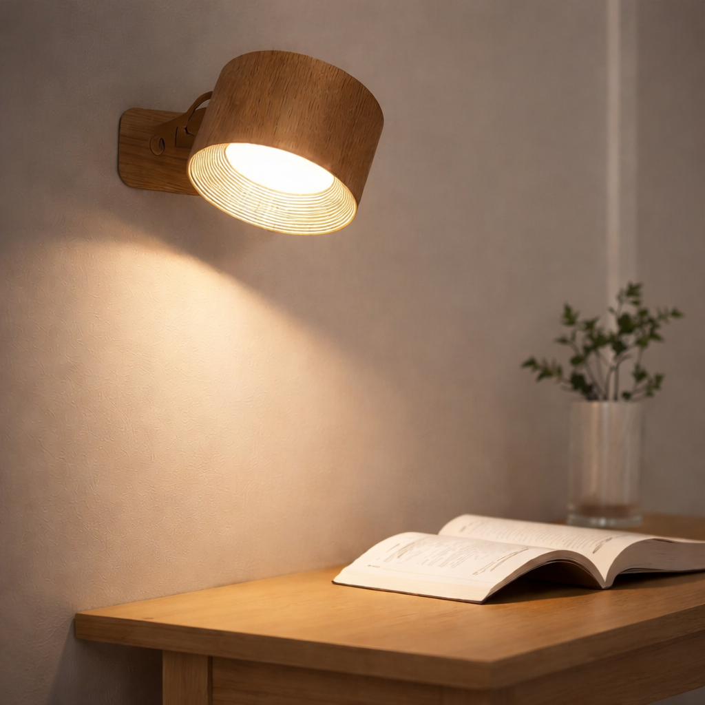 The Vexo Magnetic Rechargeable 360° Rotating Dimmable LED Wall Lamp