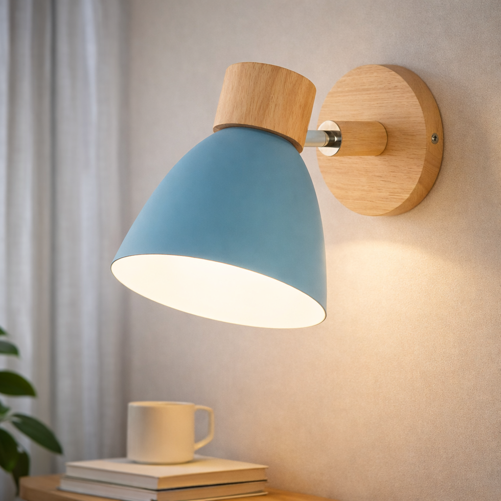 The Macrix Macaron LED Modern Wall Lamp