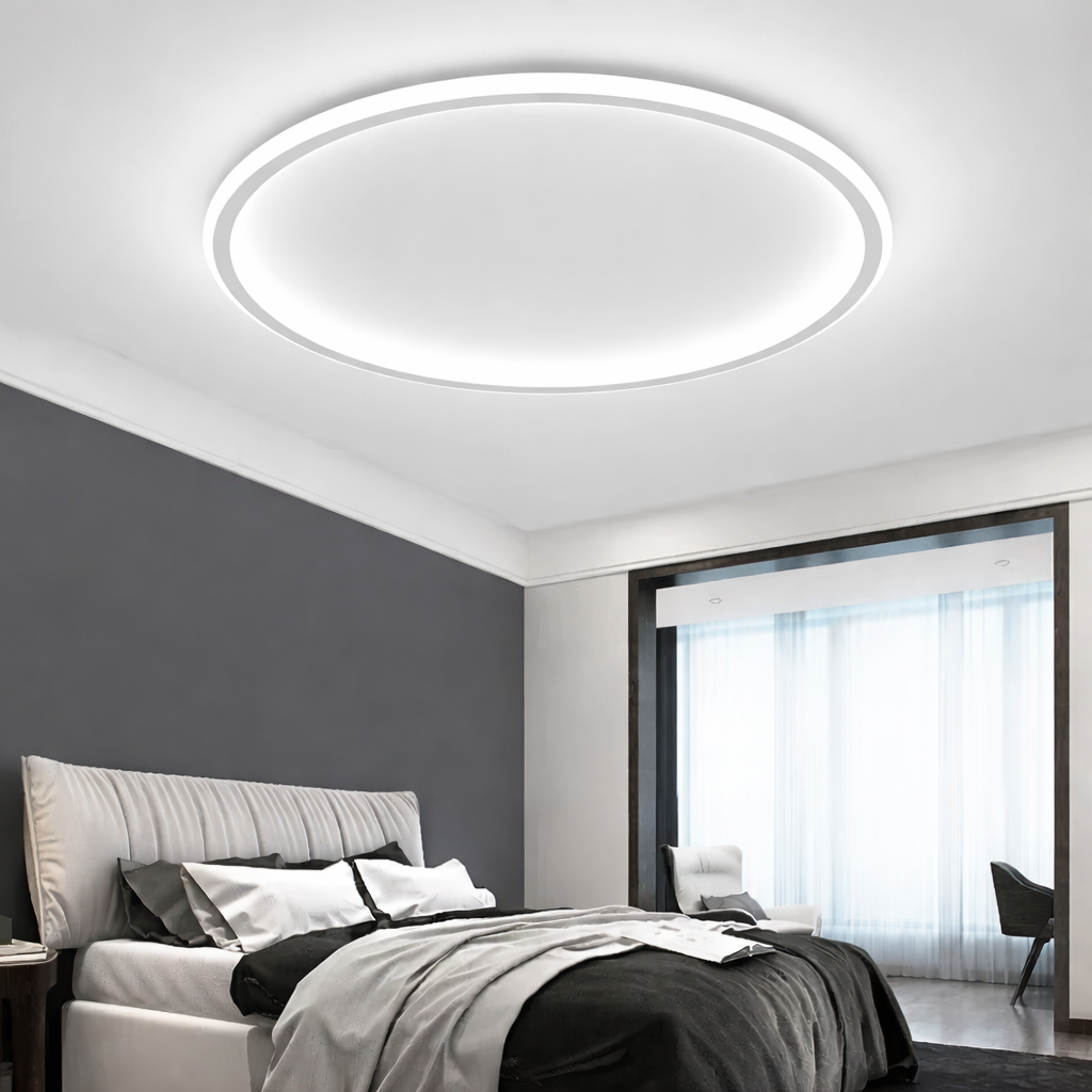 The Cirvex Nordic Circular Remote Control LED Ceiling Light
