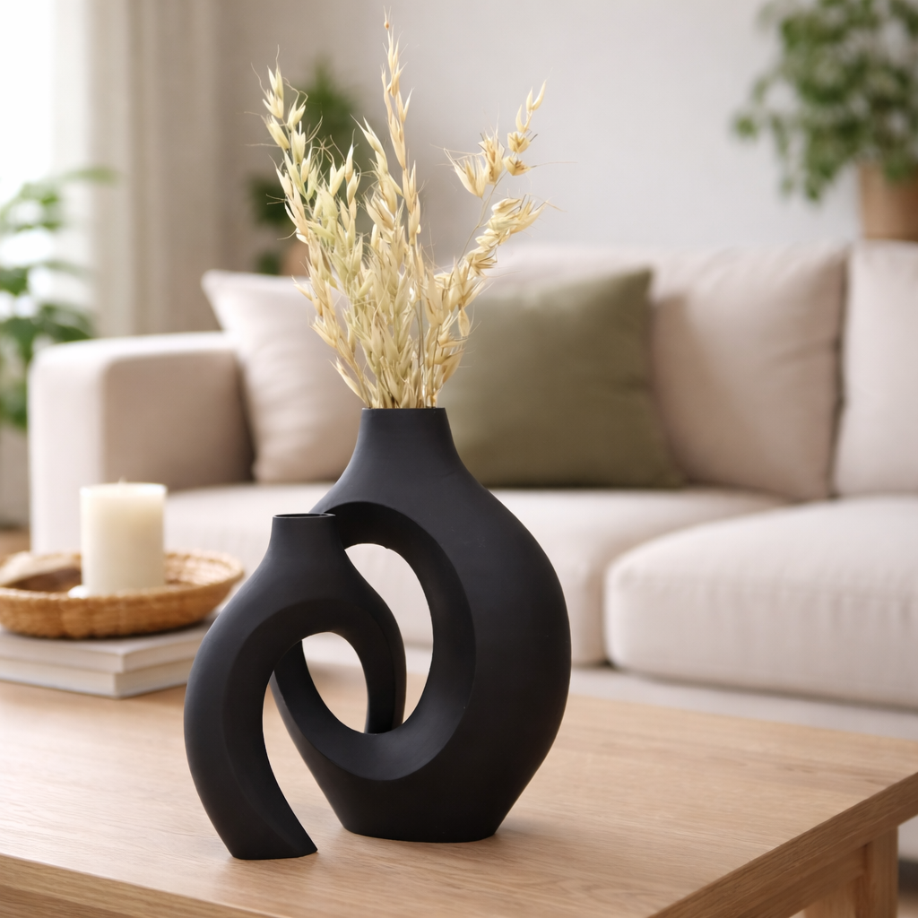 The Amvix Decorative Modern Vase Ornament Set