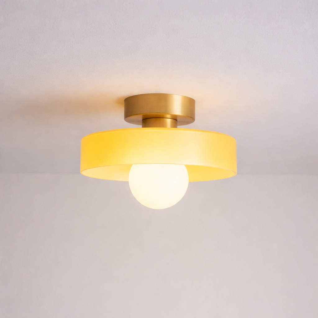The Vintix Glass Transparent LED Ceiling Light