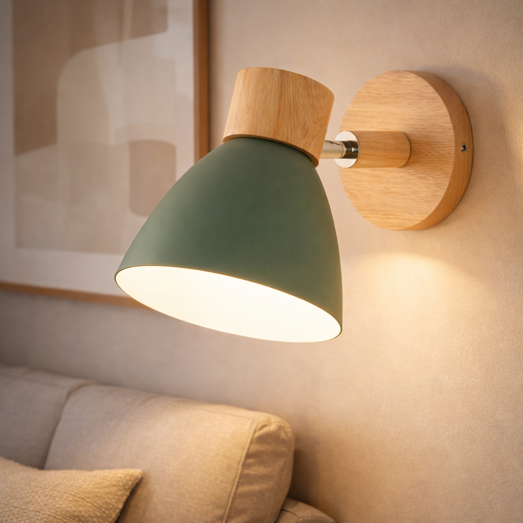 The Macrix Macaron LED Modern Wall Lamp