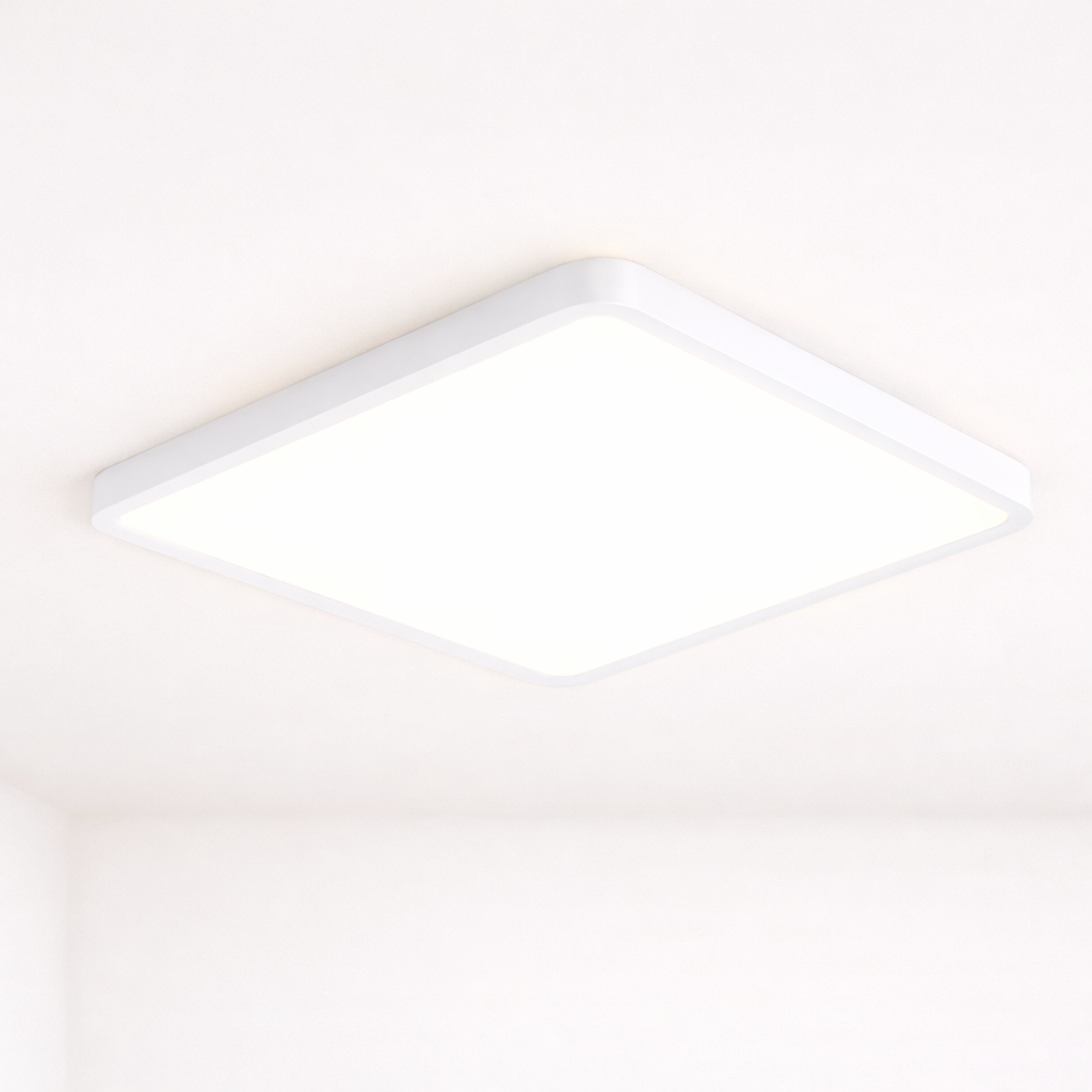 The Eurox Minimalist Square LED Ceiling Light