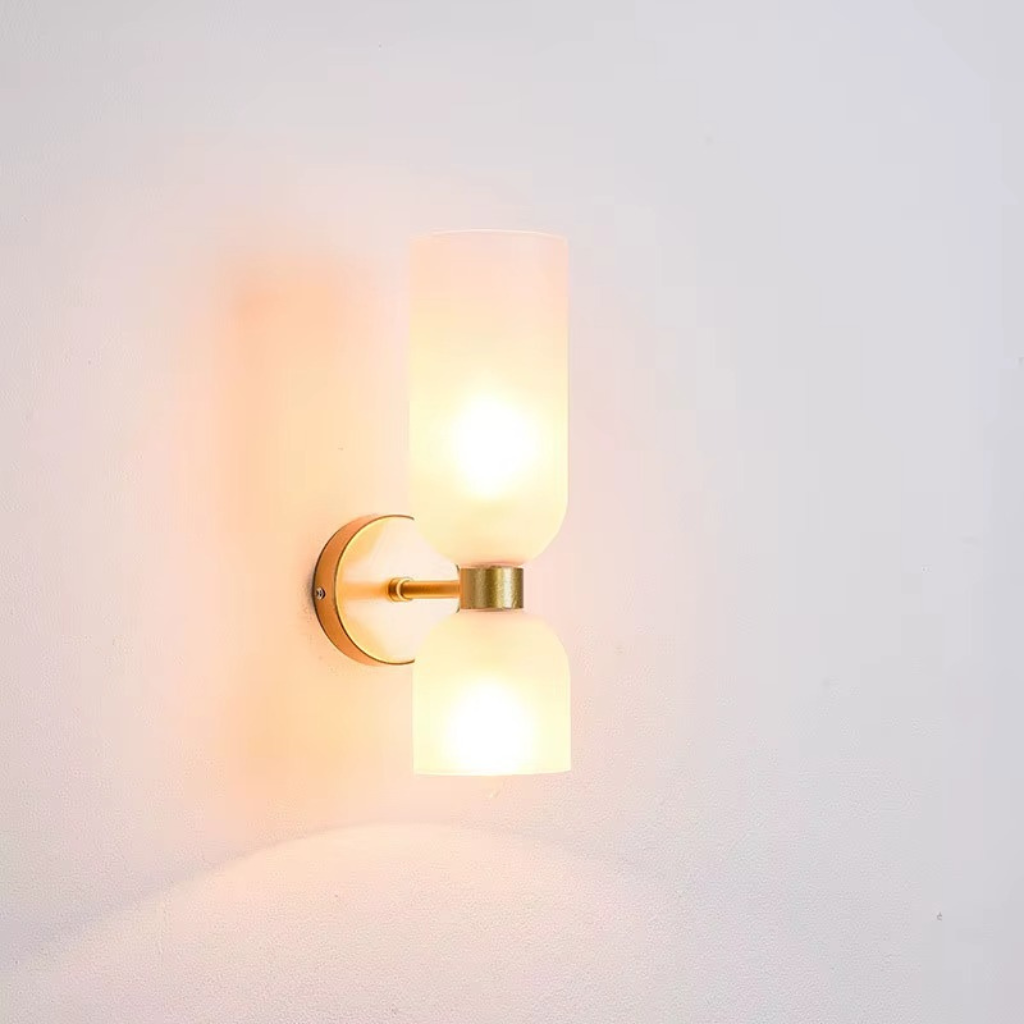 The Luxor Nordic Modern LED Glass Wall Lamp
