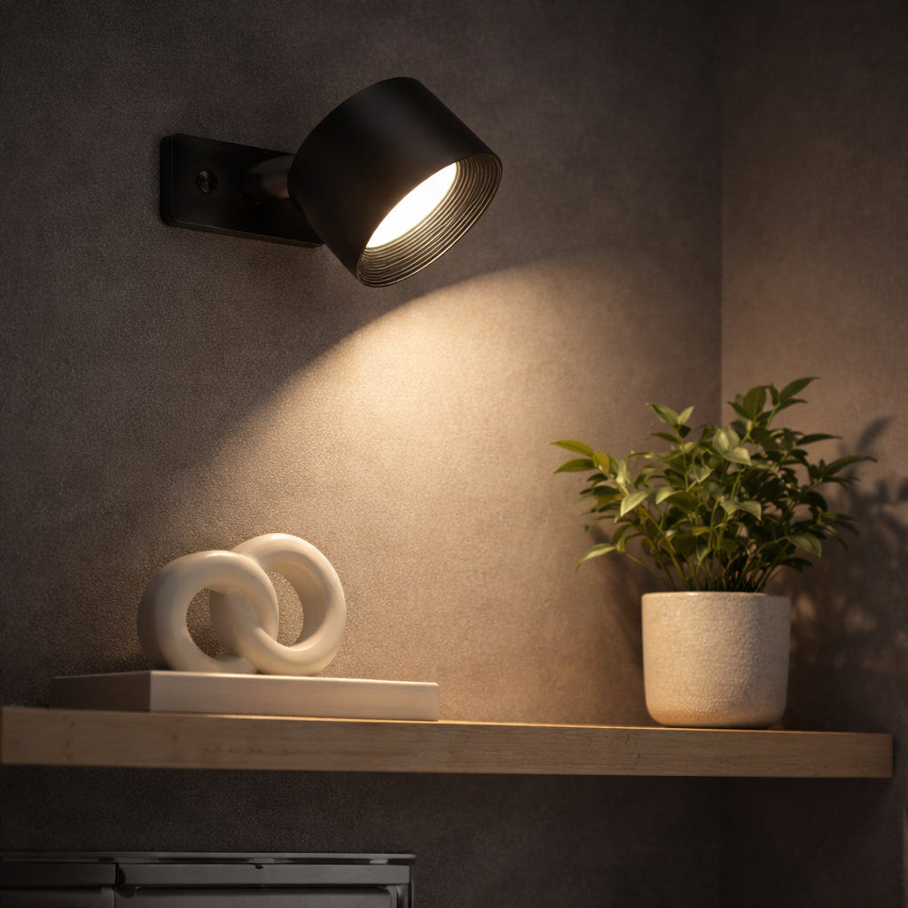 The Vexo Magnetic Rechargeable 360° Rotating Dimmable LED Wall Lamp