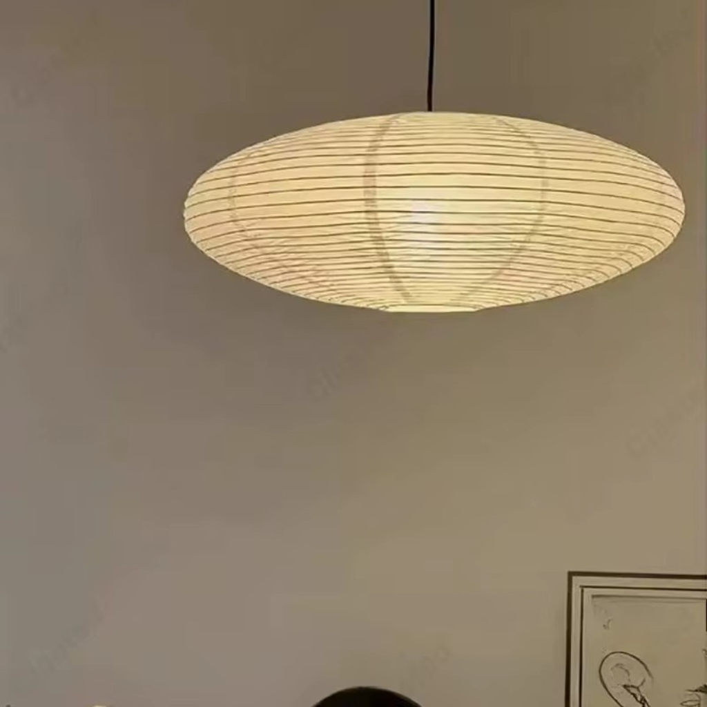 The Ryvex Rice Paper LED Pendant Chandelier