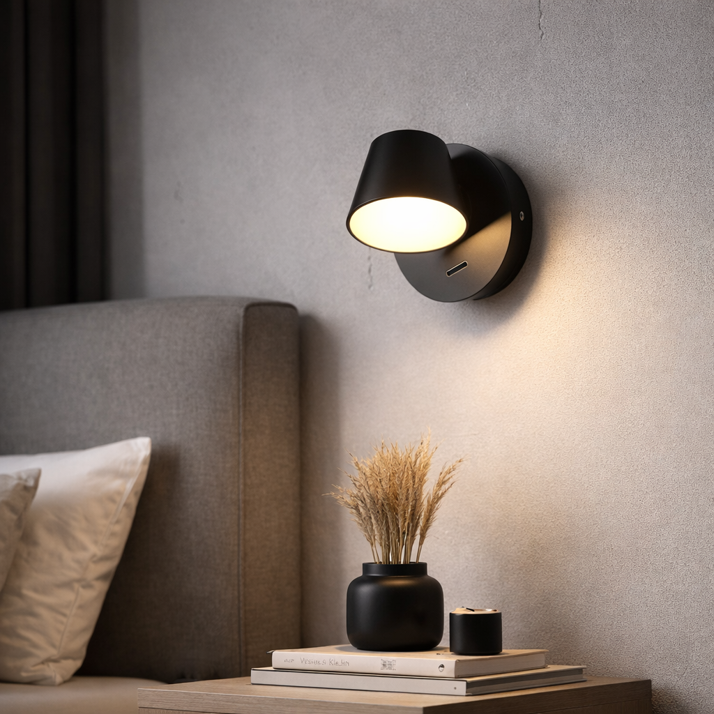 The Monix Sconce Reading Bedside LED Wall Lamp