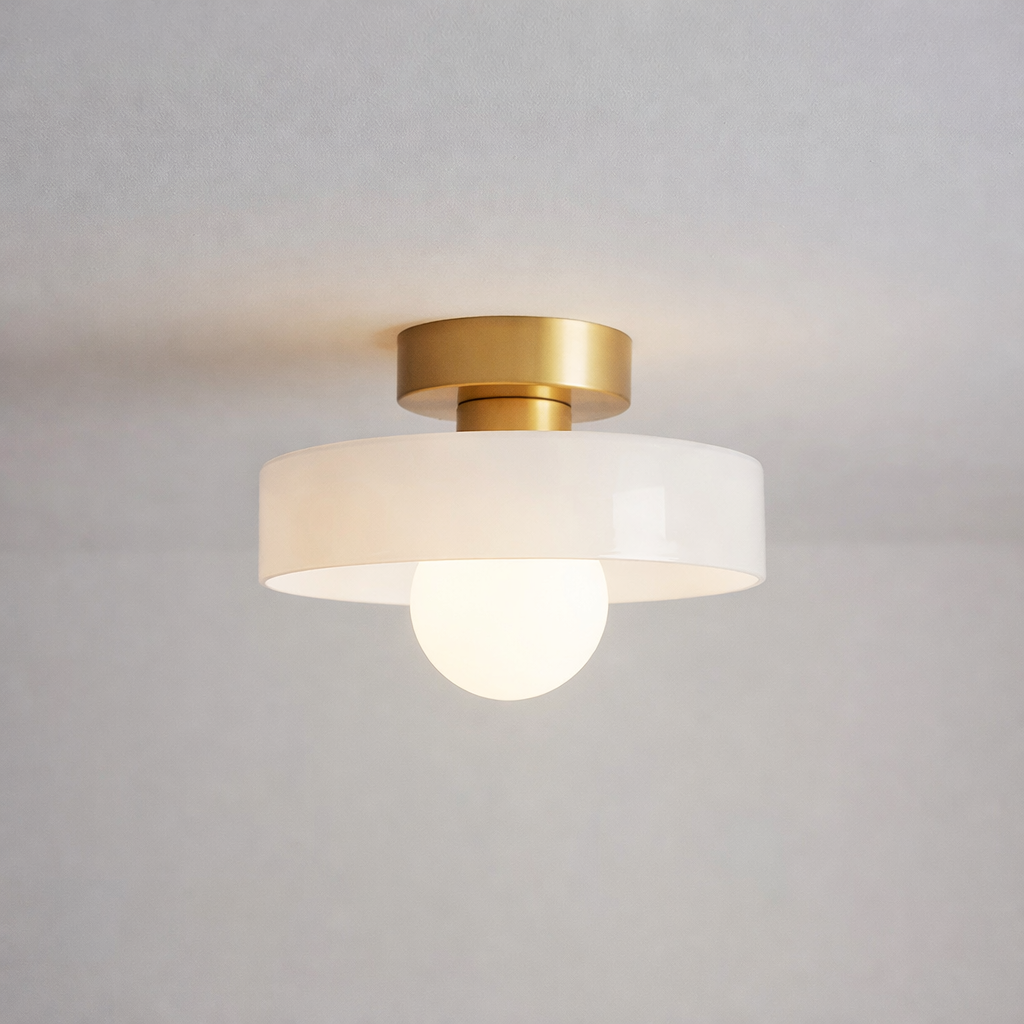 The Vintix Glass Transparent LED Ceiling Light
