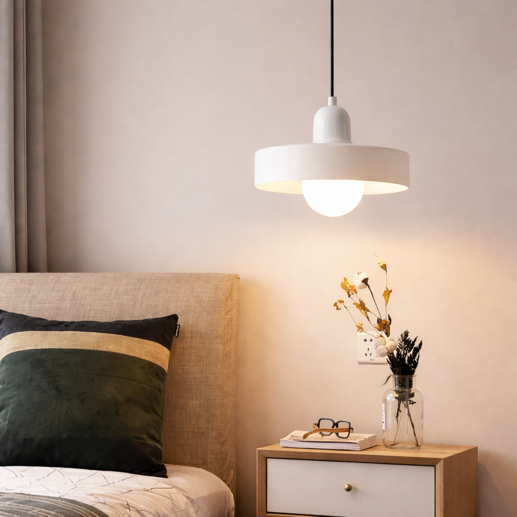 The Baurox Nordic Glass Bauhaus Pendant Light