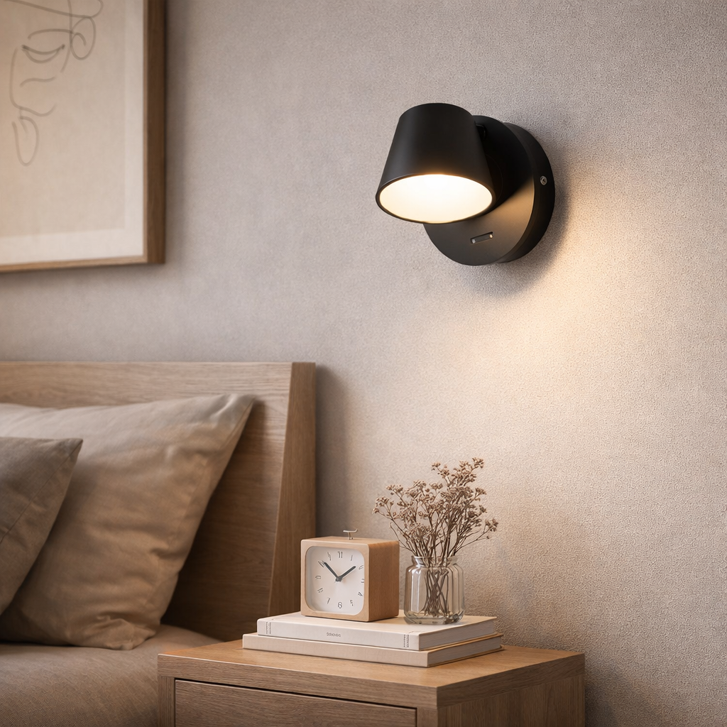 The Monix Sconce Reading Bedside LED Wall Lamp