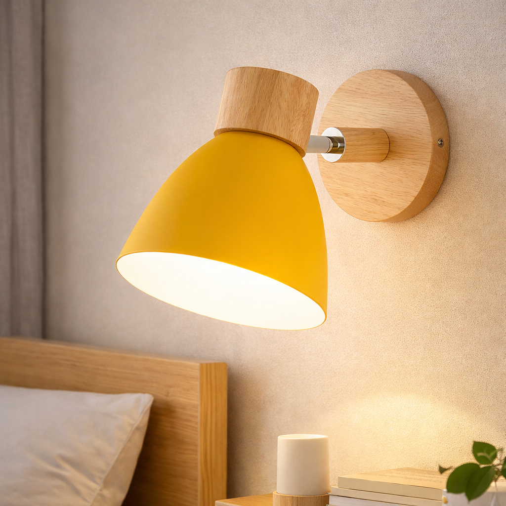The Macrix Macaron LED Modern Wall Lamp