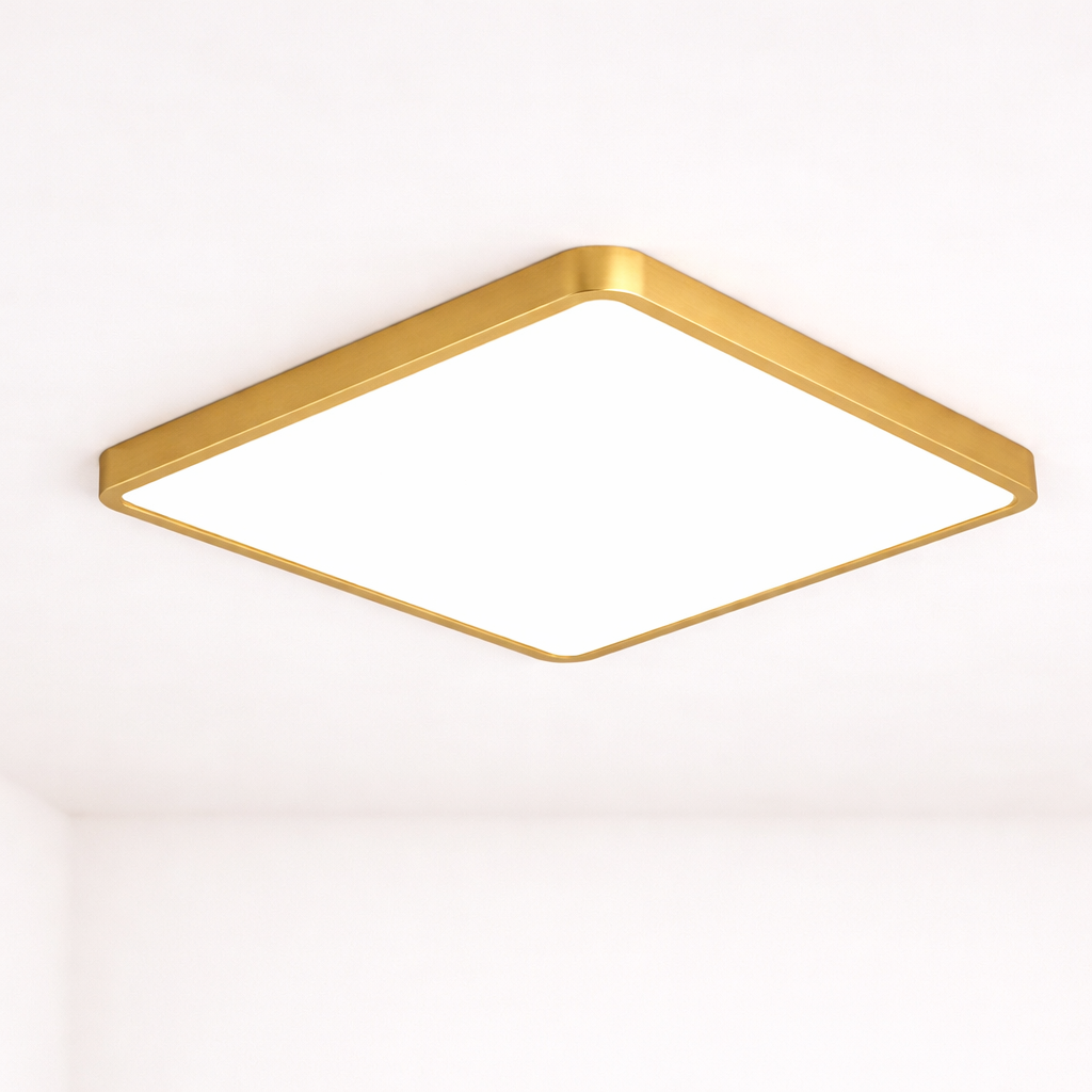 The Eurox Minimalist Square LED Ceiling Light