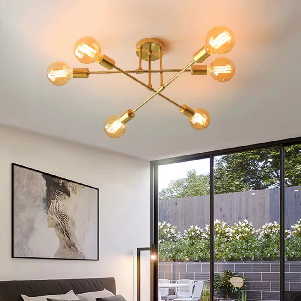 The Velix Nordic Iron Pendant Ceiling Chandelier
