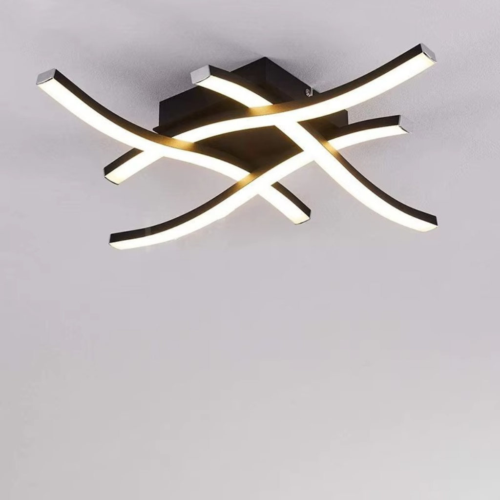 The Curvix Modern Curved Surface Mount LED Ceiling Light