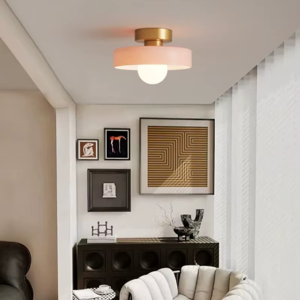The Vintix Glass Transparent LED Ceiling Light