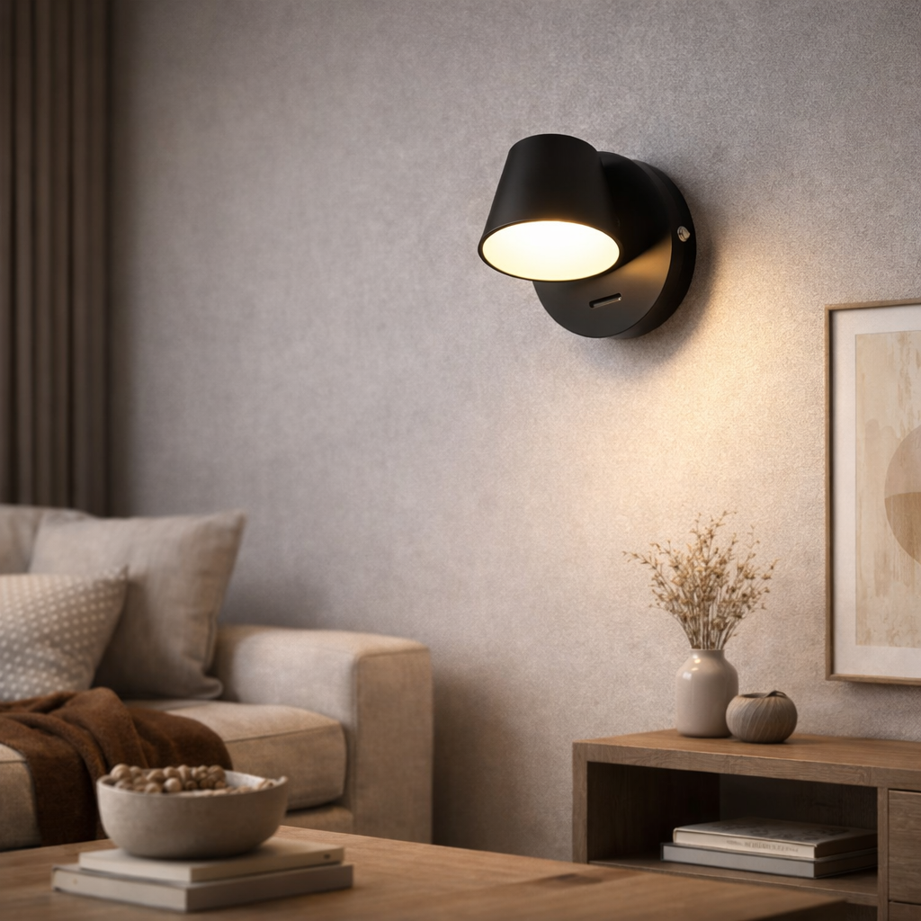 The Monix Sconce Reading Bedside LED Wall Lamp