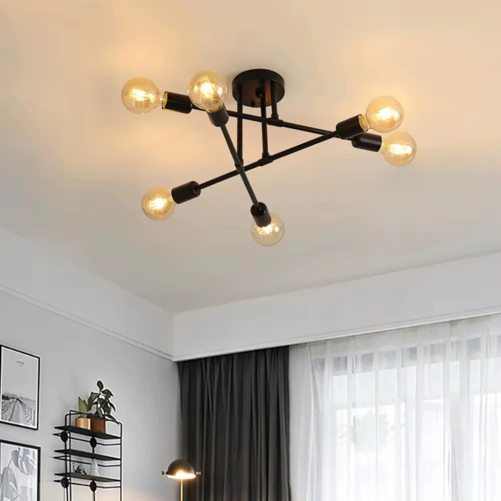 The Velix Nordic Iron Pendant Ceiling Chandelier