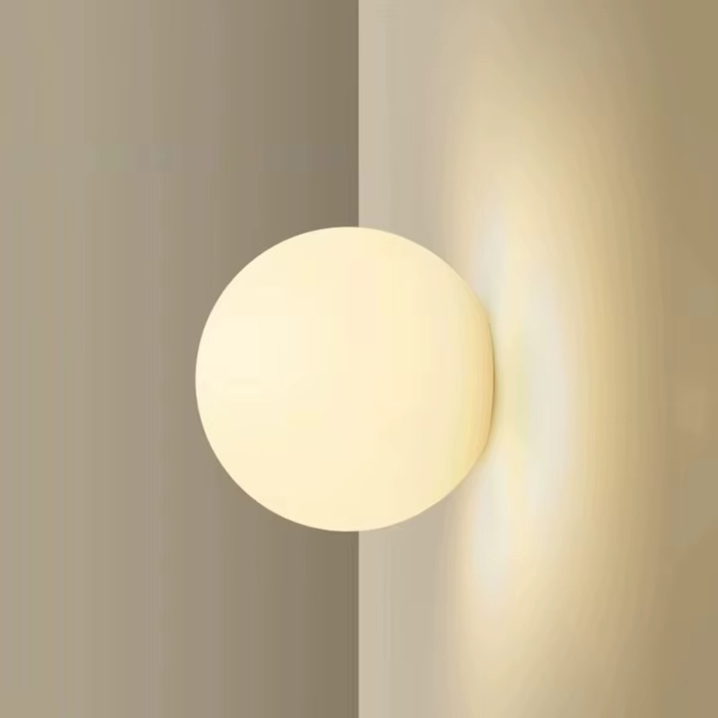 The Milvex Bauhaus Glass Wall Lamp