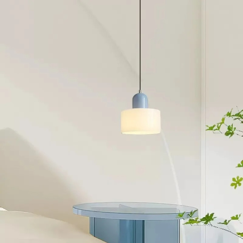 The Colyra Nordic Colour Glass Pendant Cieling Light