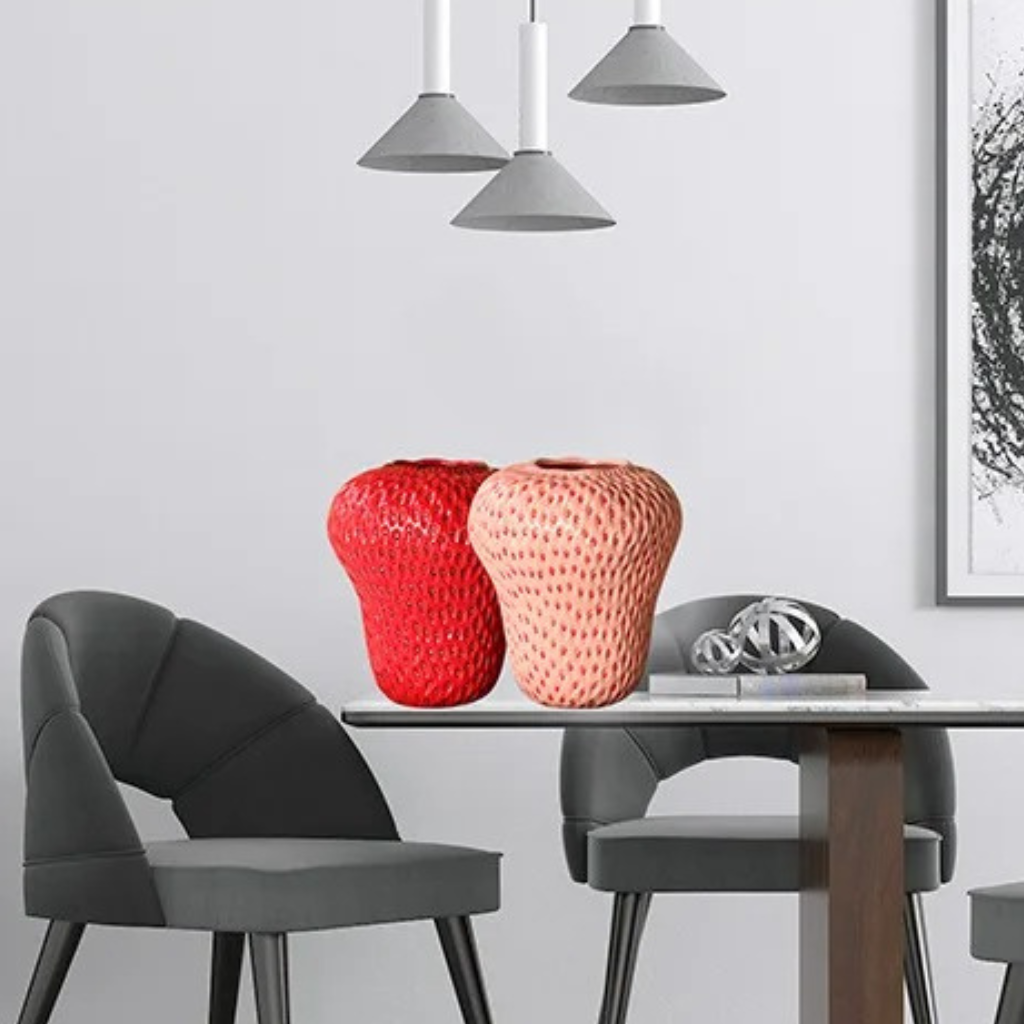 The Berryra Ceramic Strawberry Vase