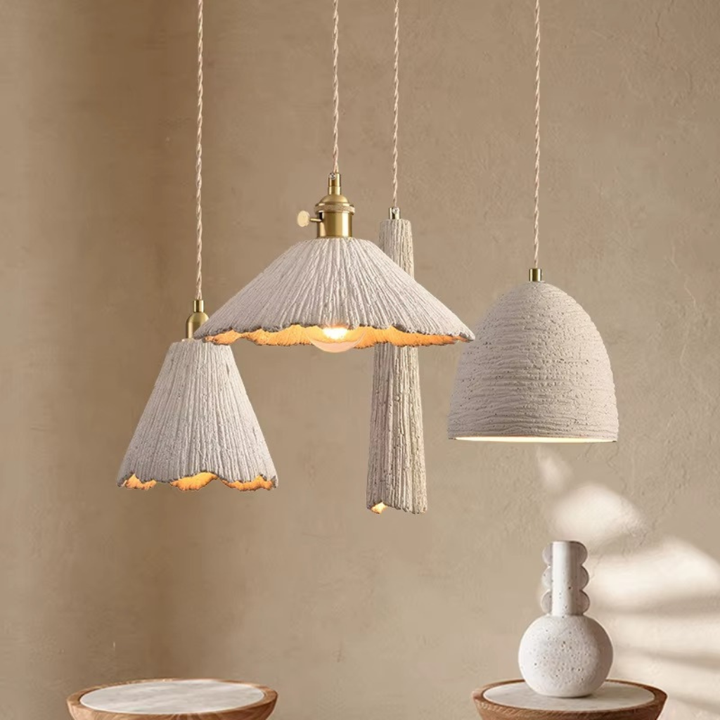 The Cemix Nordic Micro Cement LED Pendant Lamp