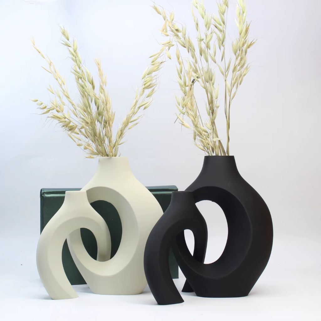 The Amvix Decorative Modern Vase Ornament Set