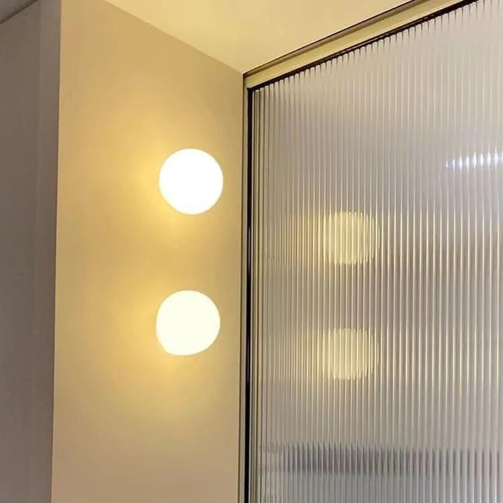 The Milvex Bauhaus Glass Wall Lamp