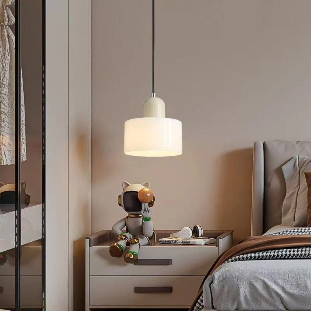 The Colyra Nordic Colour Glass Pendant Cieling Light