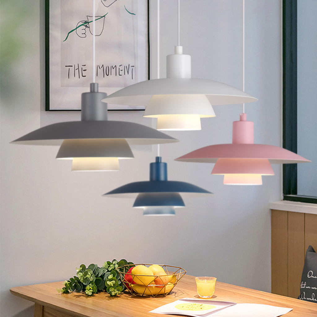 The Aether Japanese UFO Pendant Light