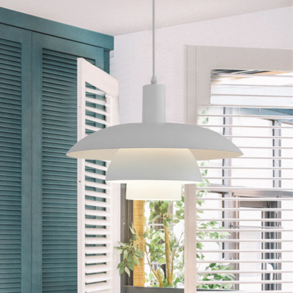 The Aether Japanese UFO Pendant Light