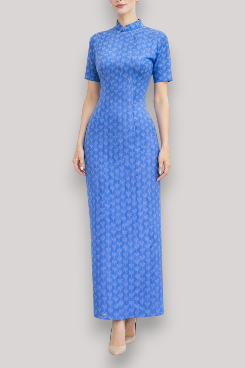 The Alisha Women's Print Maxi Tunic Dress – Amara Lise