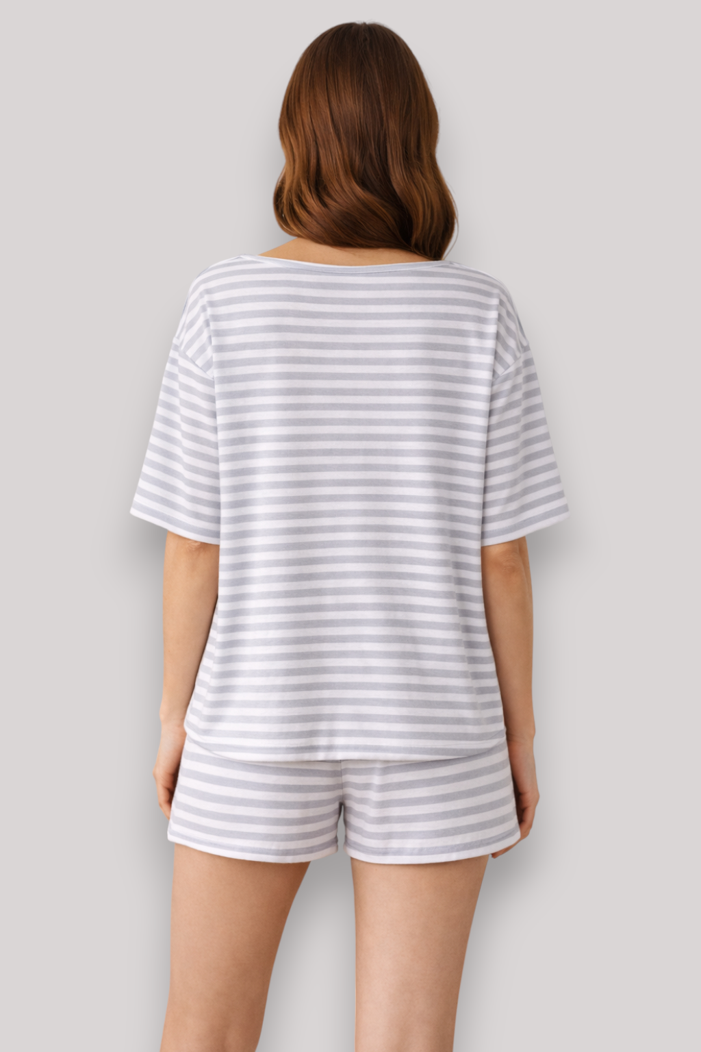 The Althea Women's Two Piece Set Summer Short Sleeve Top And Shorts