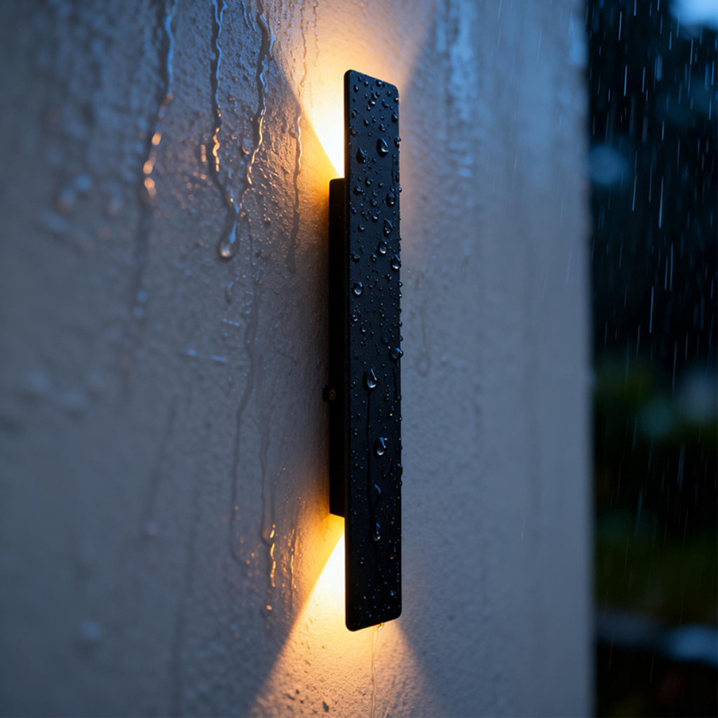 The Altrix Outdoor LED Wall Light