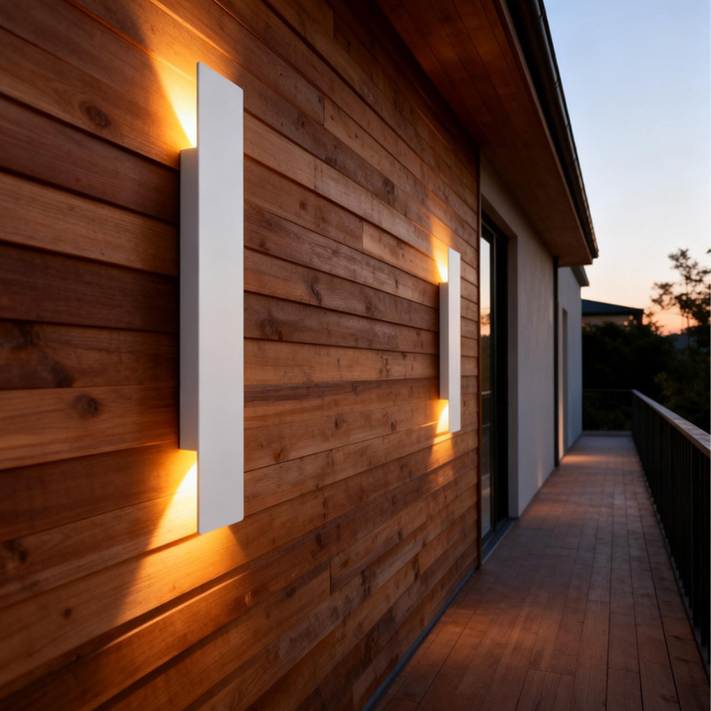The Altrix Outdoor LED Wall Light