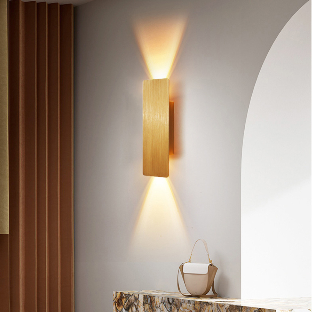 The Alurex Aluminum Modern LED Wall Light