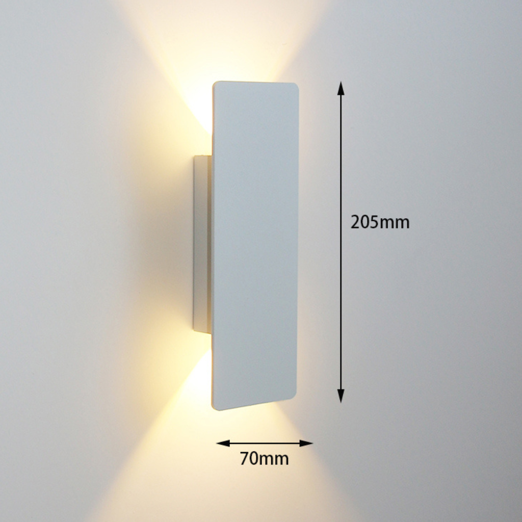 The Alurex Aluminum Modern LED Wall Light