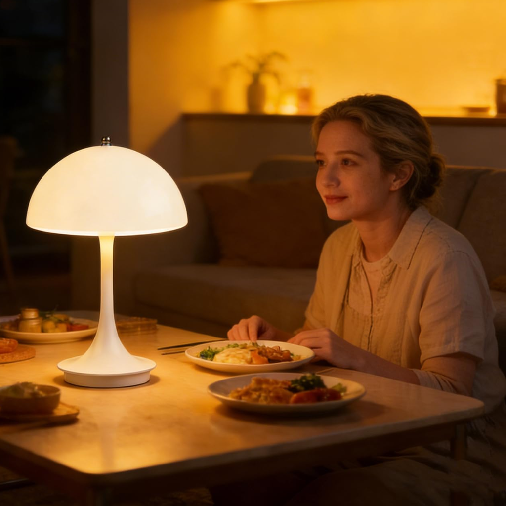 The Aluvia Rechargeable LED Table Lamp