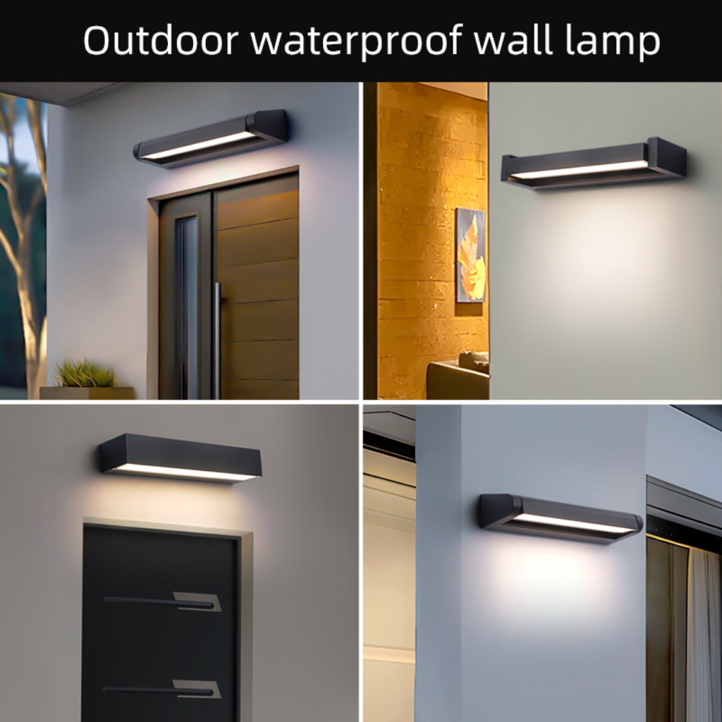 The Aluvora Waterproof Outdoor LED Wall Light