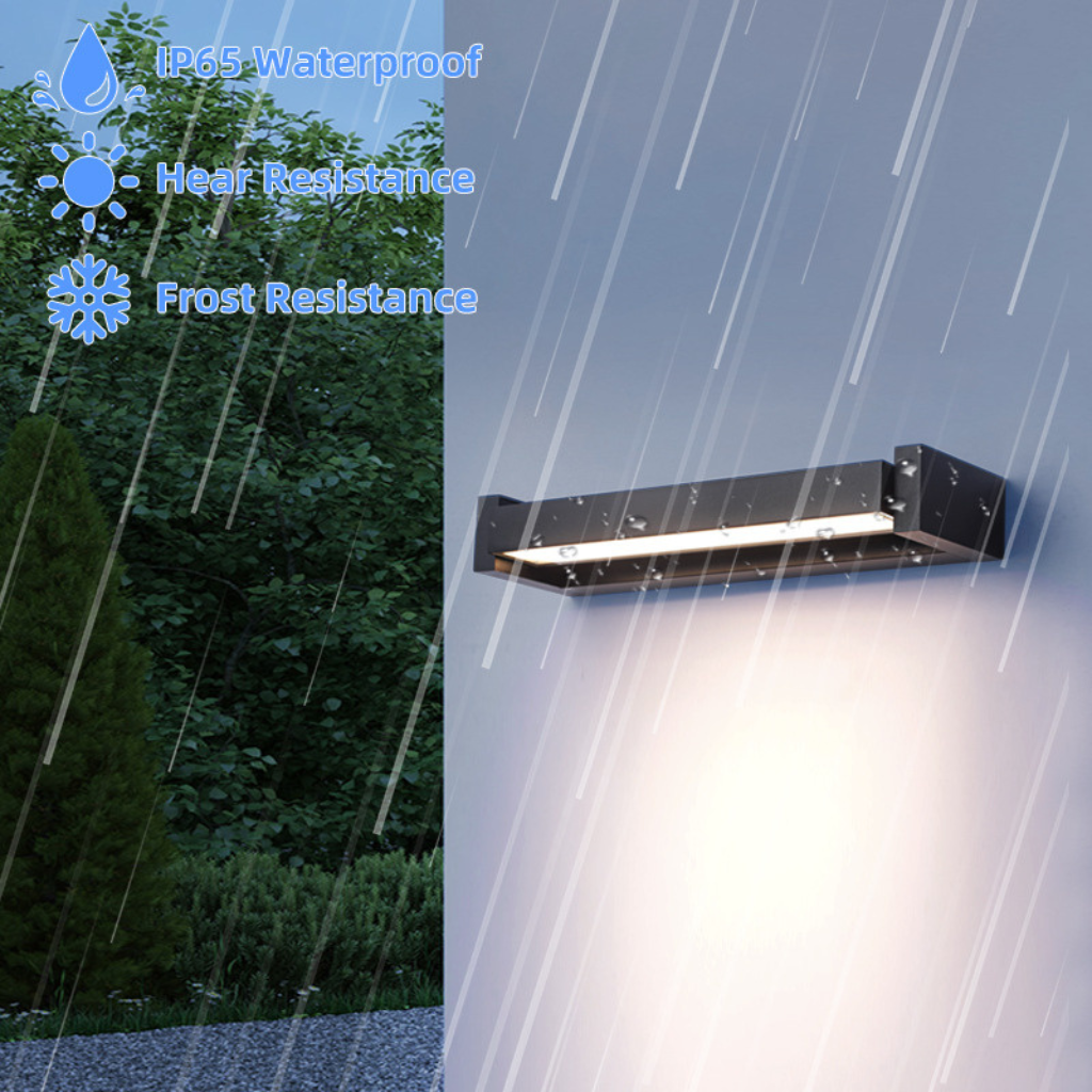 The Aluvora Waterproof Outdoor LED Wall Light
